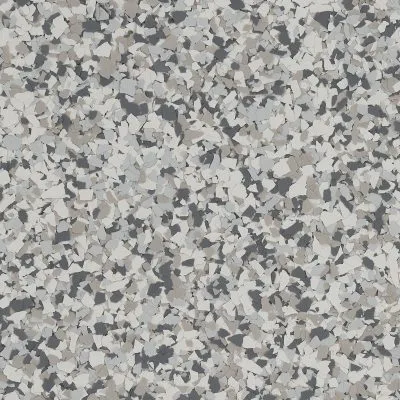 Chalet UV-resistant epoxy patio flake blend