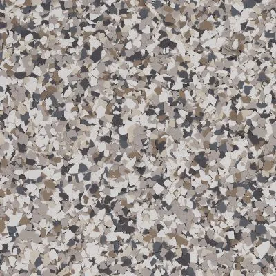 Cottage UV-resistant epoxy patio flake blend