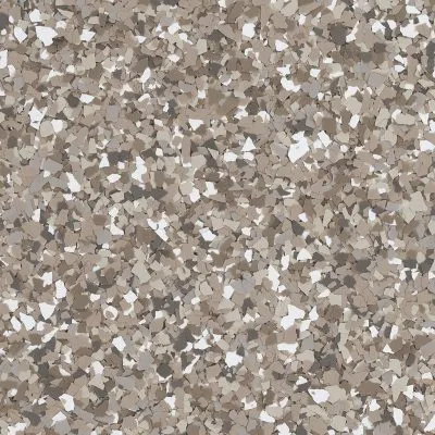 Ranch UV-resistant epoxy patio flake blend