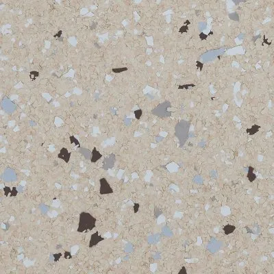 Woodshed UV-resistant hybrid epoxy patio flake blend