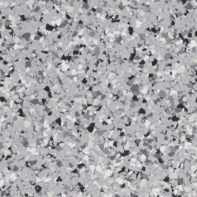 Homestead UV-resistant epoxy patio flake blend