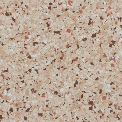 Villa UV-resistant epoxy patio flake blend